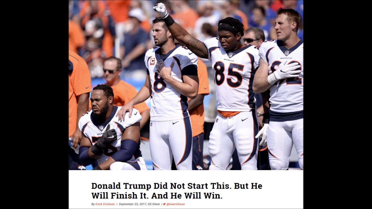 #BoycottNFL and the goal of shaking NFL down for leftist causes (Limbaugh w/ Erick Erickson take)