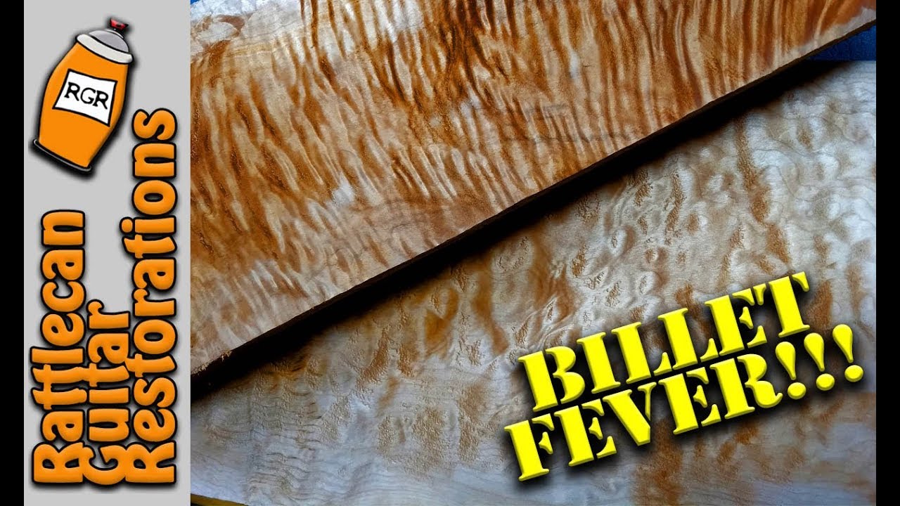 Fun With Wood- Billet Fever | RATTLECAN GUITAR RESTORATIONS by James O&rsquo;Rear