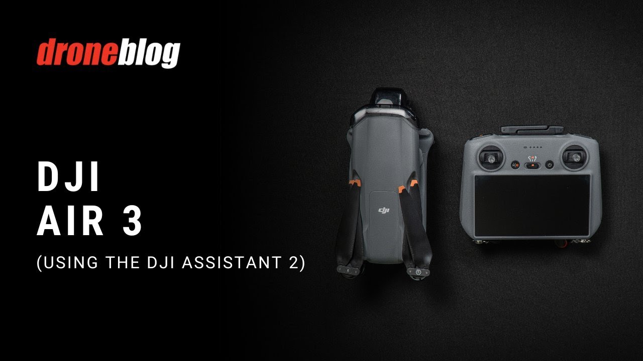 DJI Air 3/3S — использование программного обеспечения DJI Assistant 2