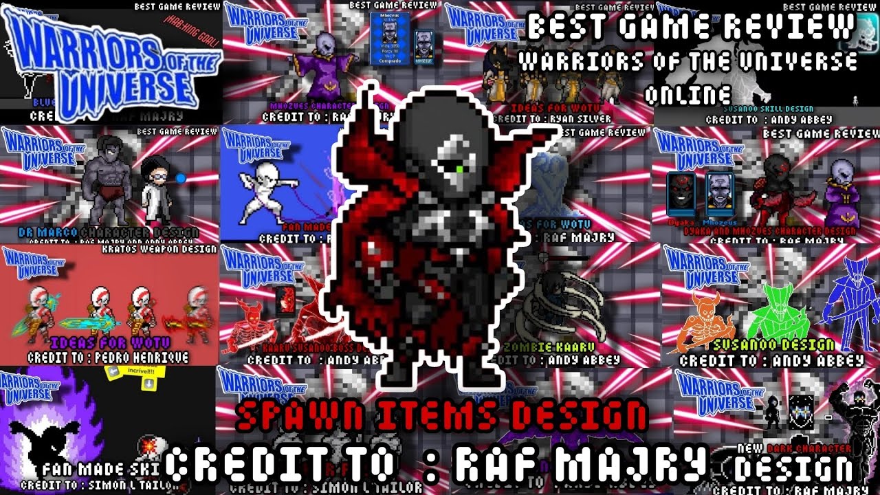 Дизайн предметов SPAWN | Воины Вселенной Онлайн