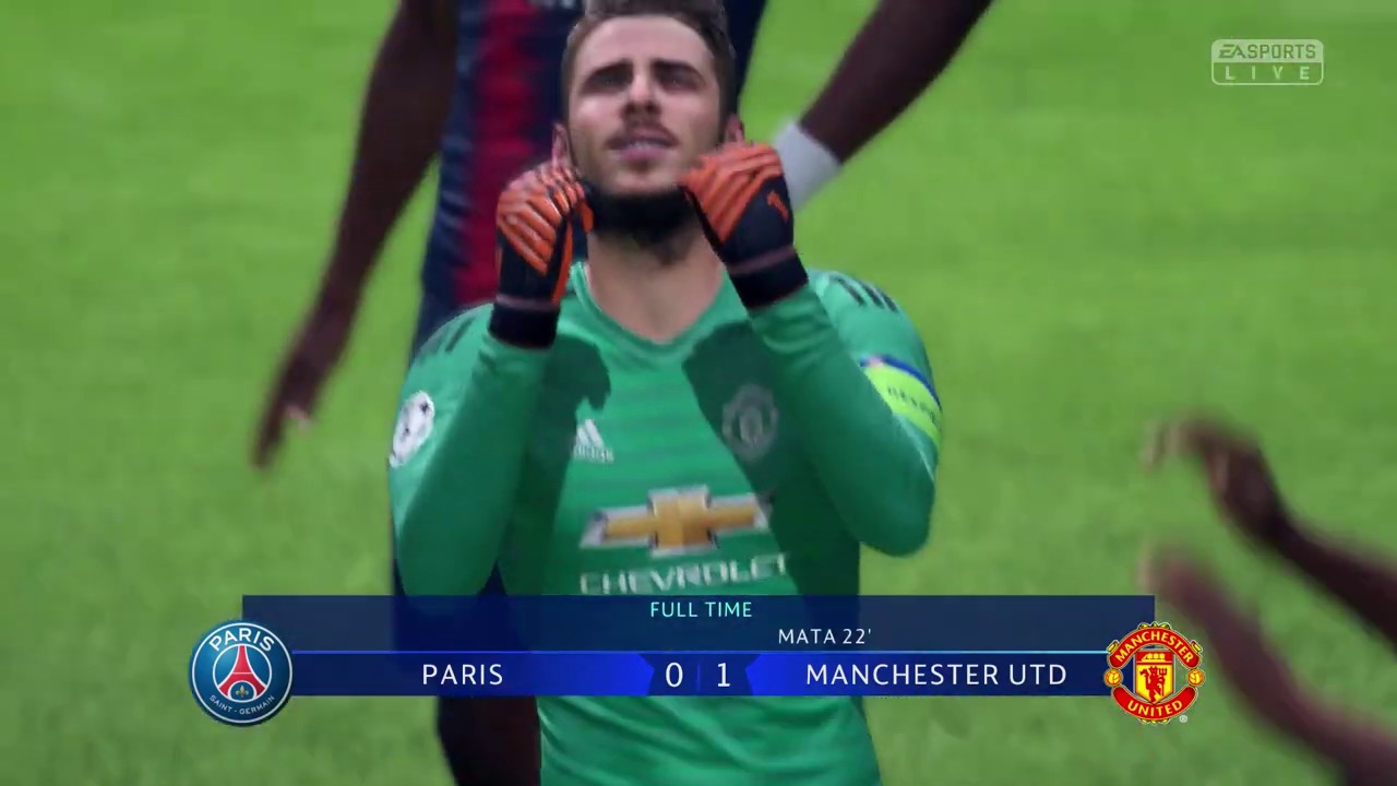 FIFA 19 | PSG vs Man UTD | UCL Final Match | PC Gameplay