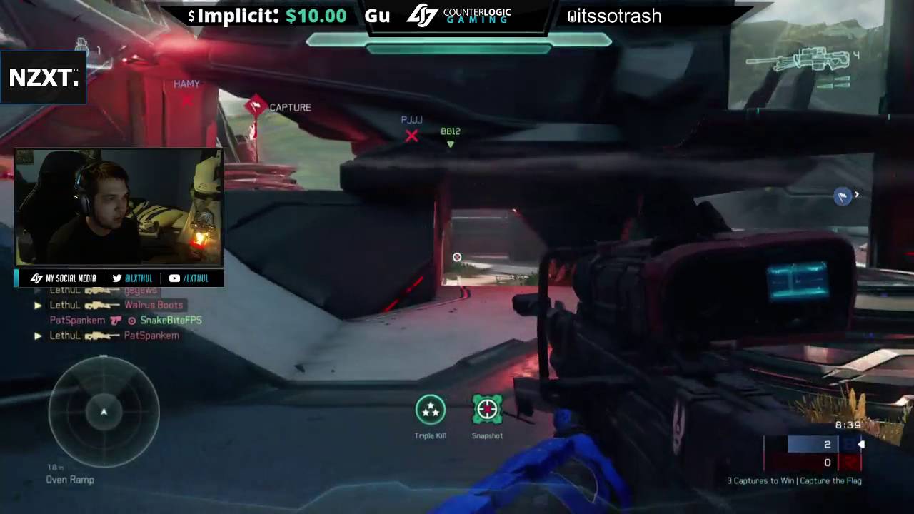 Halo 5 Killtacular - Lethul steals Commonly's sniper like Commonly stole his spot on EG