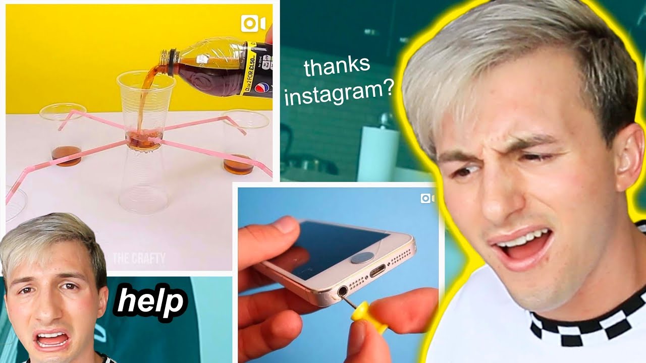 TESTING WEIRD VIRAL INSTAGRAM DIY LIFE HACKS