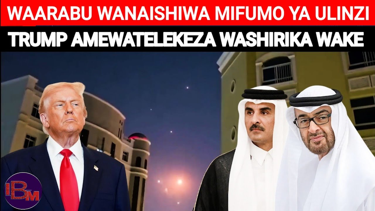 MAREKANI AMEZIDIWA WAARABU WAMEISHIWA MIFUMO YA ULINZI TRUMP AMEEATELEKEZA