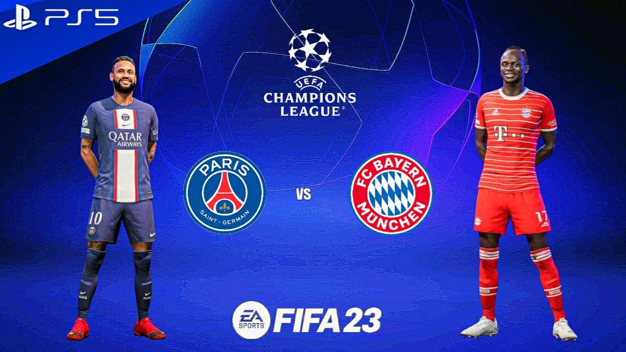 FIFA 23 - PSG vs Bayern Munich - UEFA Champions League 22/23 Round 16 Full Match | PS5™ [4K60]