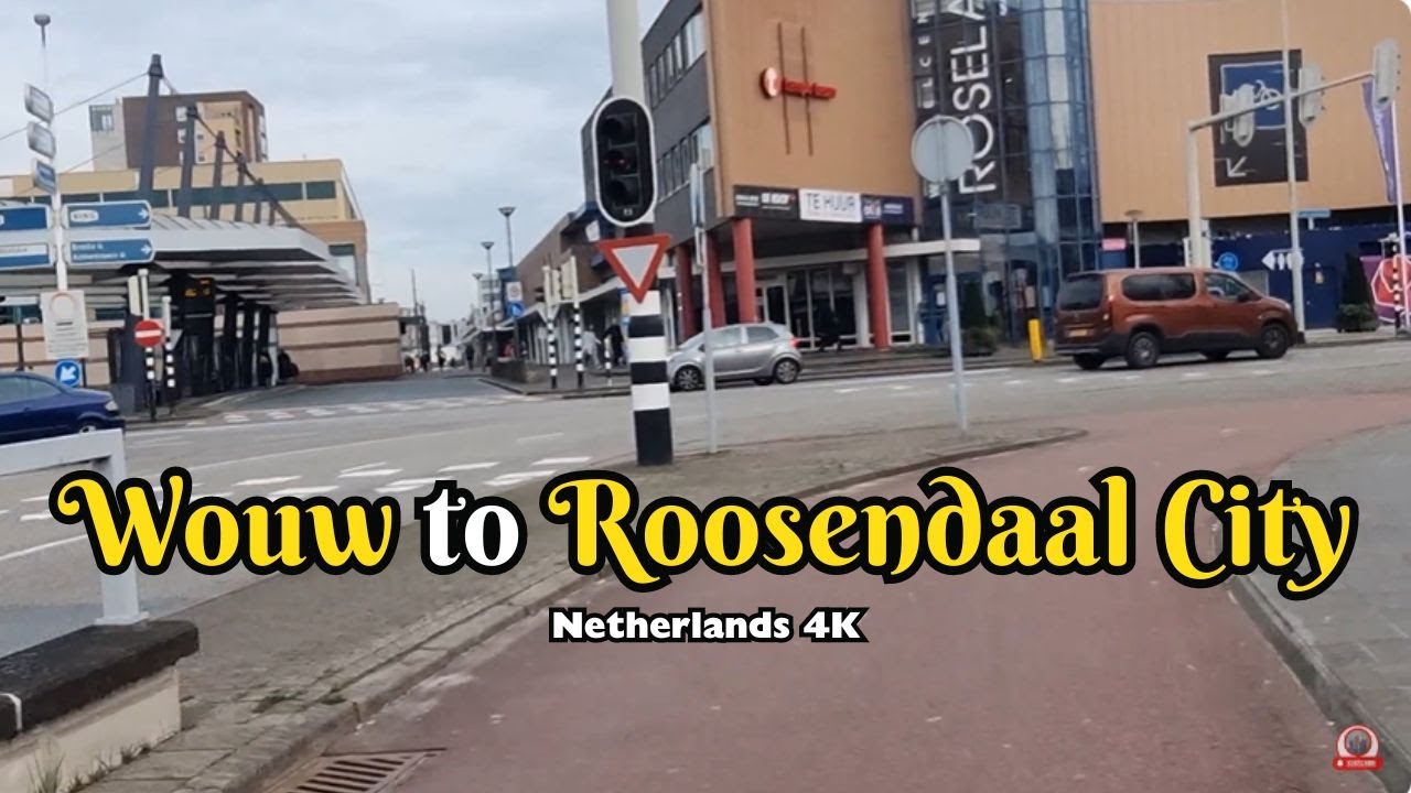 E-Bike Ride: Putte 🇧🇪 to Roosendaal The Netherlands part 7 of 7 | Wouw to Roosendaal City