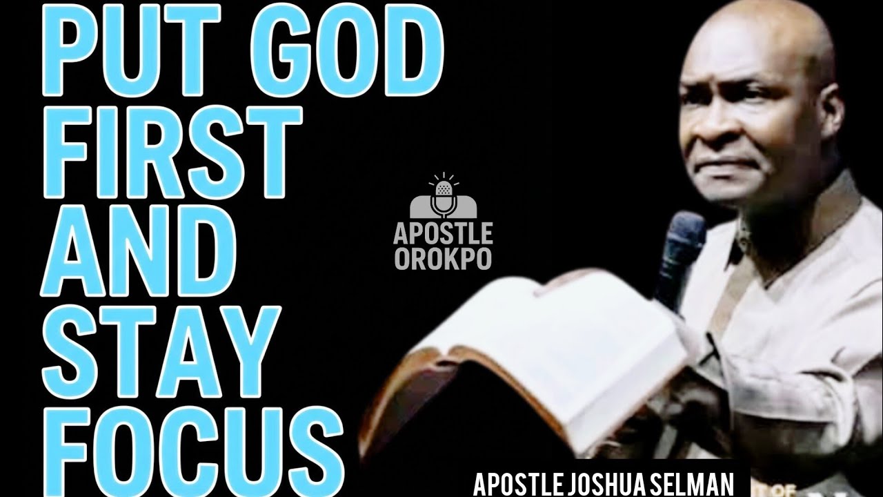 STAY FOCUS AND DON'T DO WITHOUT JESUS THIS YEAR BY APOSTLE JOSHUA SELMAN (@KoinoniaGlobal