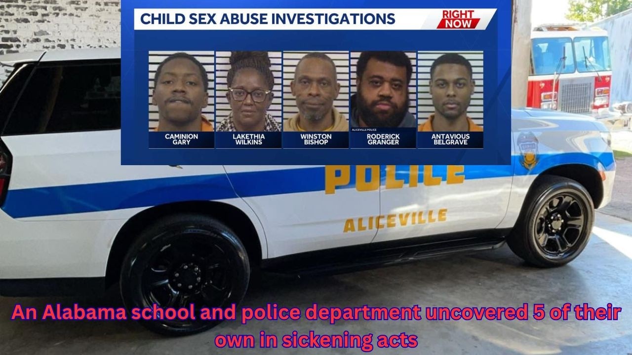 Child exploitation sting in AL caught a cop and school employees in a small town