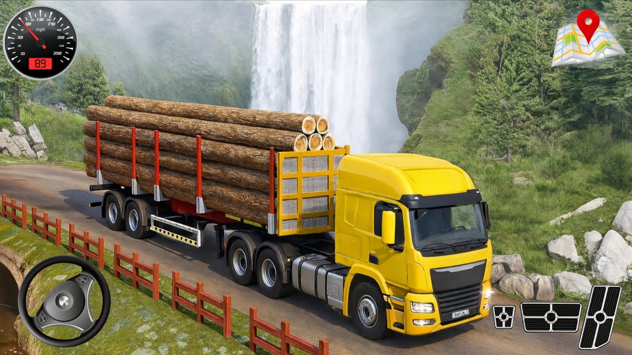 Heavy Woods Transport Driving Simulator | New Cargo Transporter Truck Driver 2026 | Android Gameplay
