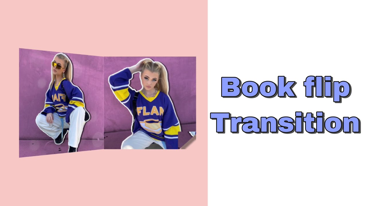 Book Flip Transition on Funimate!
