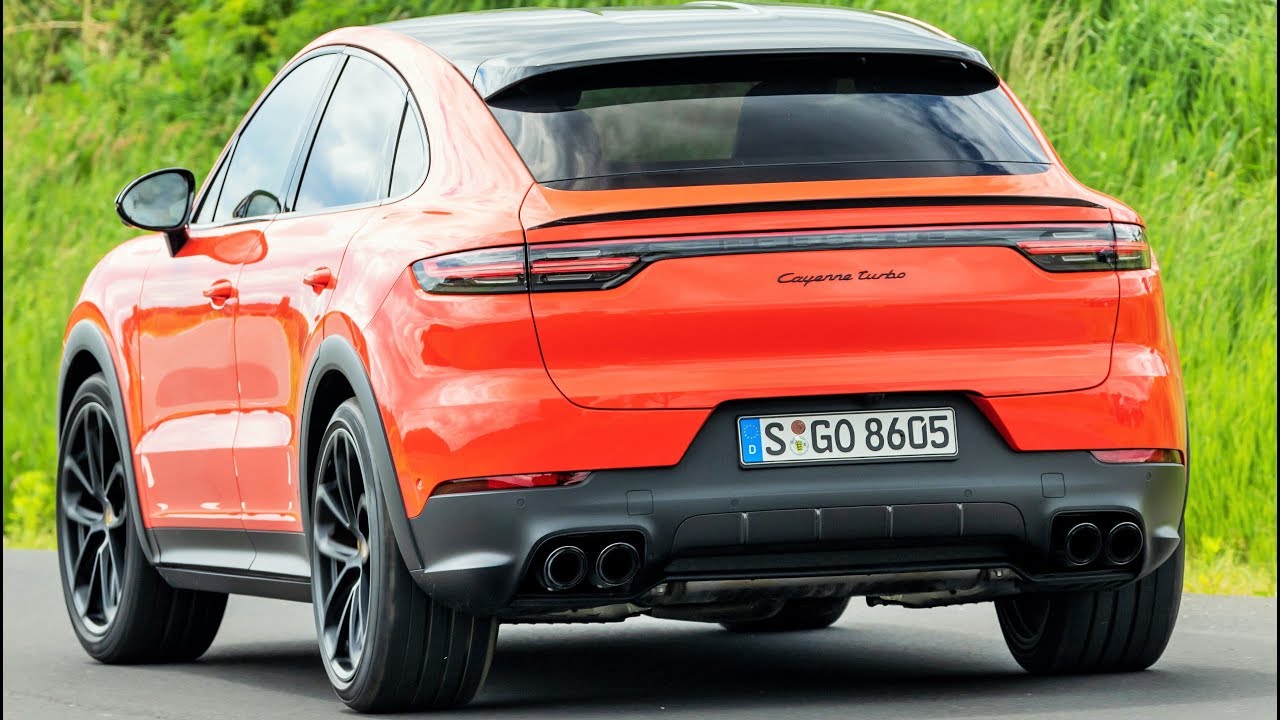2020 Orange Porsche Cayenne Coupe - Luxury Performance SUV