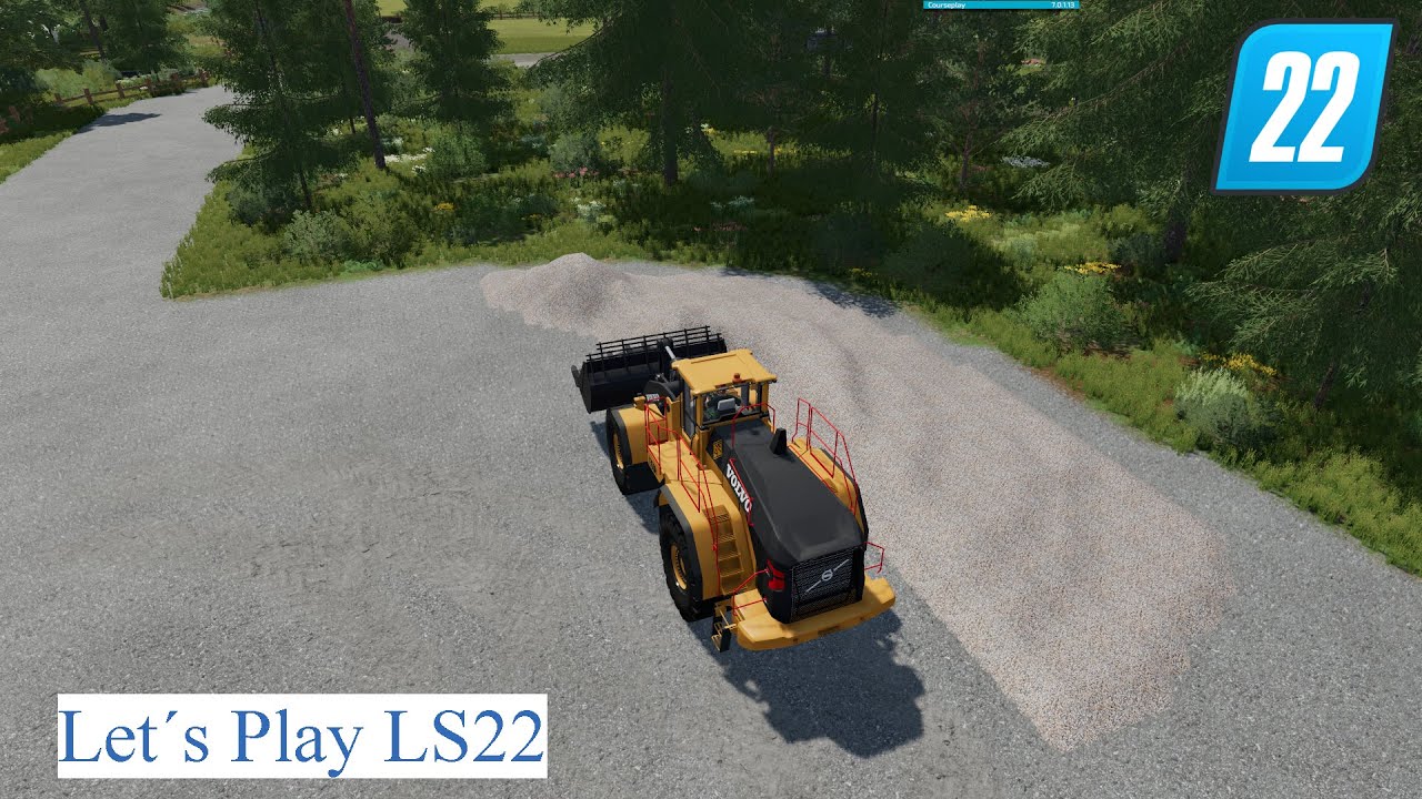 Let´s Play LS22 #0253 Ordentlich Kies schon abgefahren