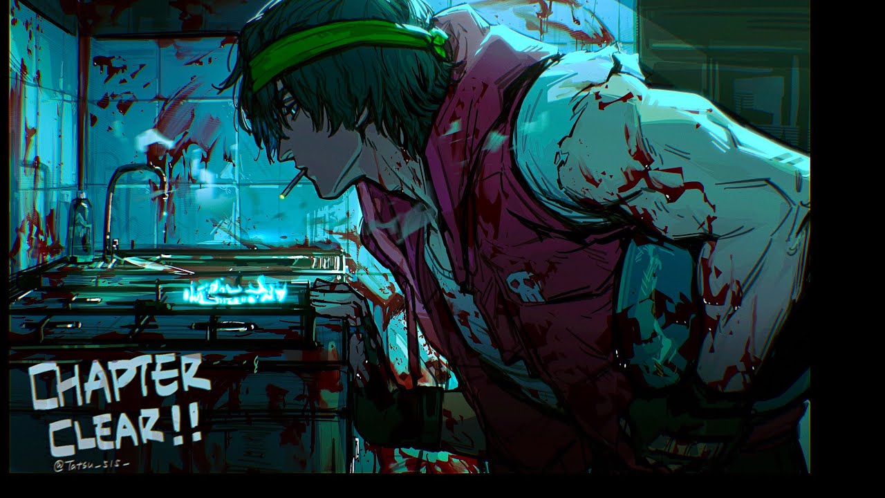 Speed paint-Hotline Miami-Chapter clear!