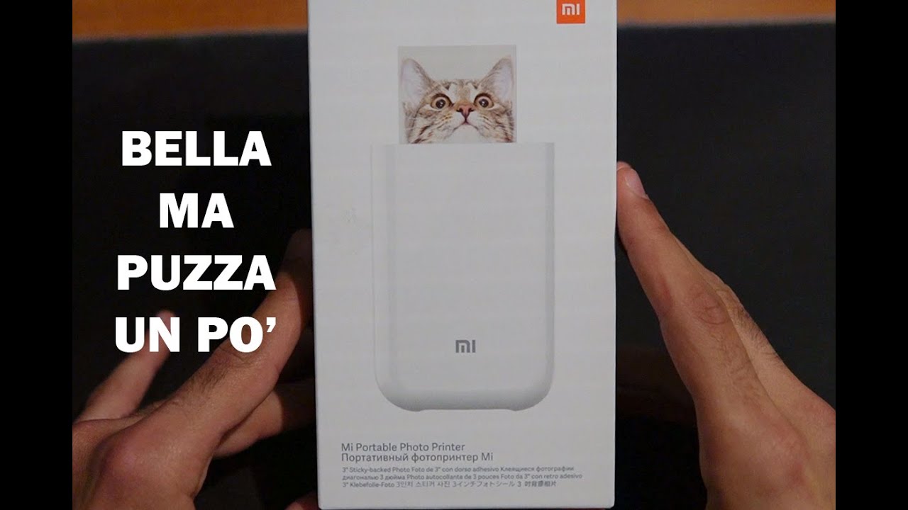 Xiaomi Mi Portable Photo Printer: Unboxing e prime impressioni