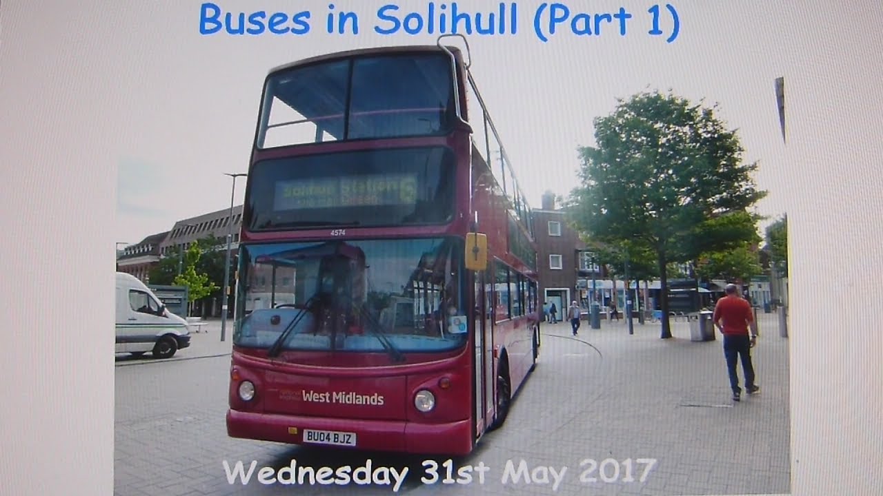 Buses in Solihull | Wednesday 31st May 2017