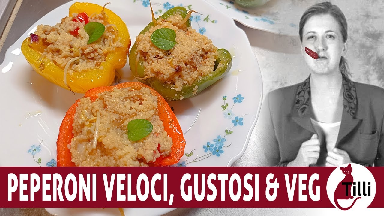 Tris di Peperoni Ripieni Vegani: Ricetta Facile, Sana e Super Gustosa!