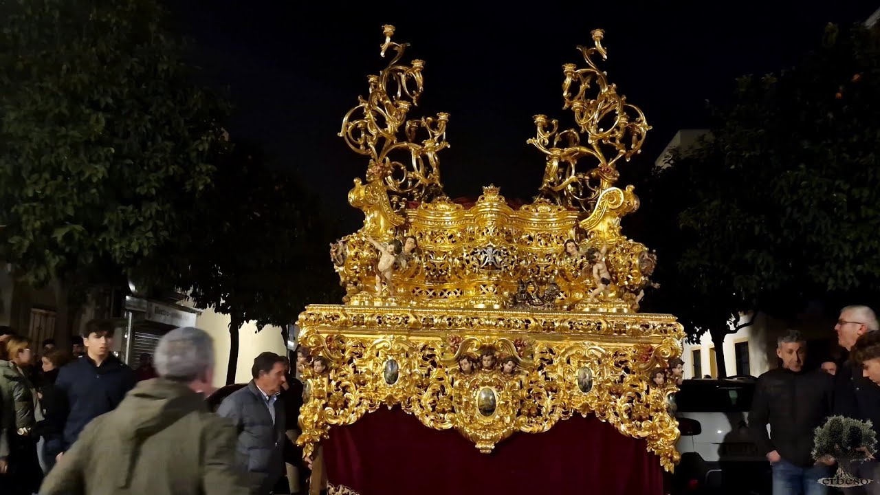 ENSAYOS: MUDÁ del Paso de misterio del Cristo de la Sed