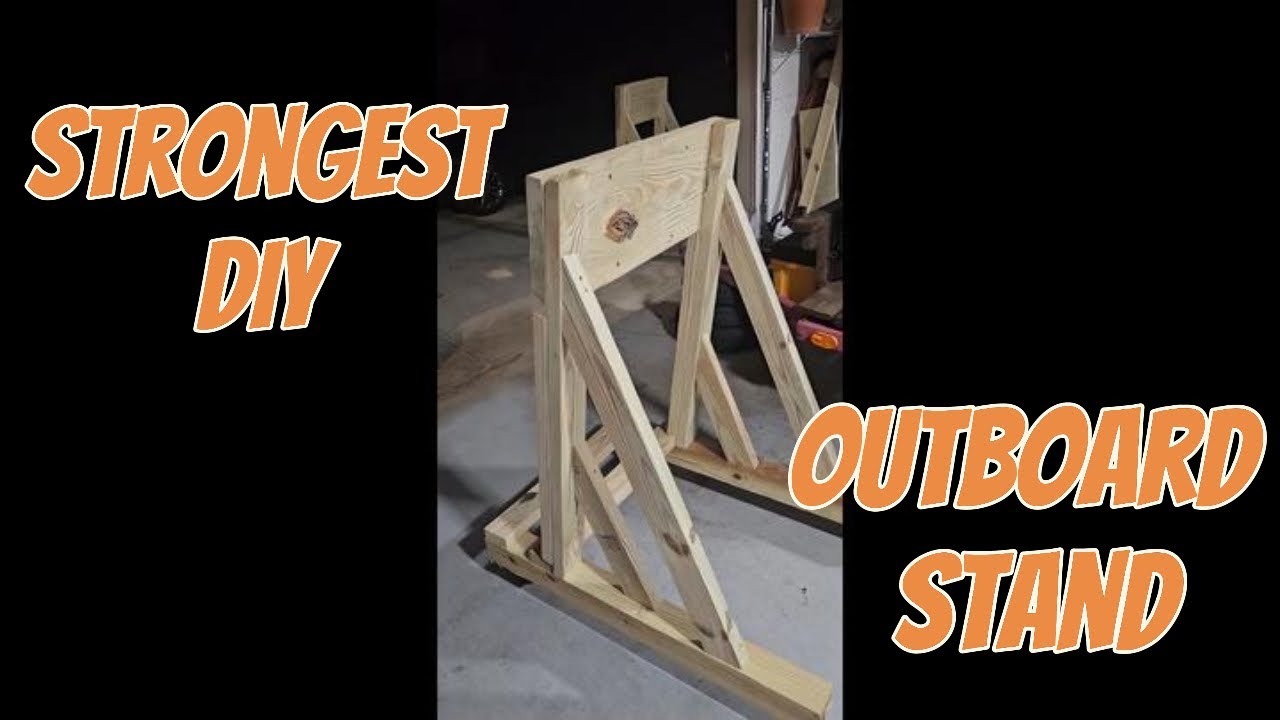 DIY Outboard Stand and Loading