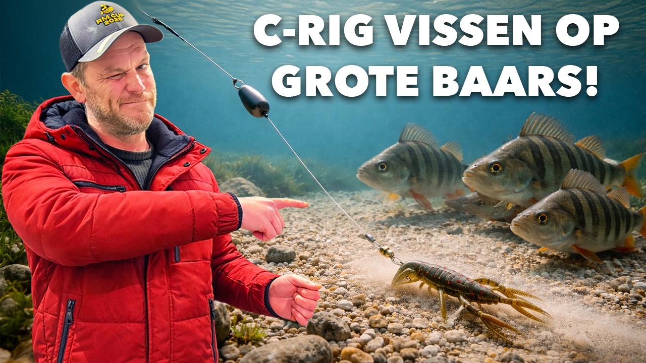 Finesse vissen op grote baars in de winter! Zo vind jij de beste stekken!