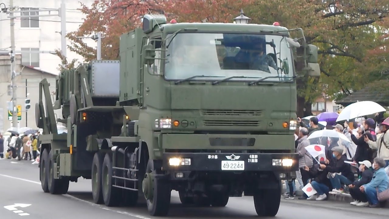 【陸軍分列行進曲】令和4年 弘前駐屯地自衛隊創立記念行事 弘前市中パレード【Xperia 1 Ⅲ】【大空】【祝典ギャロップ】
