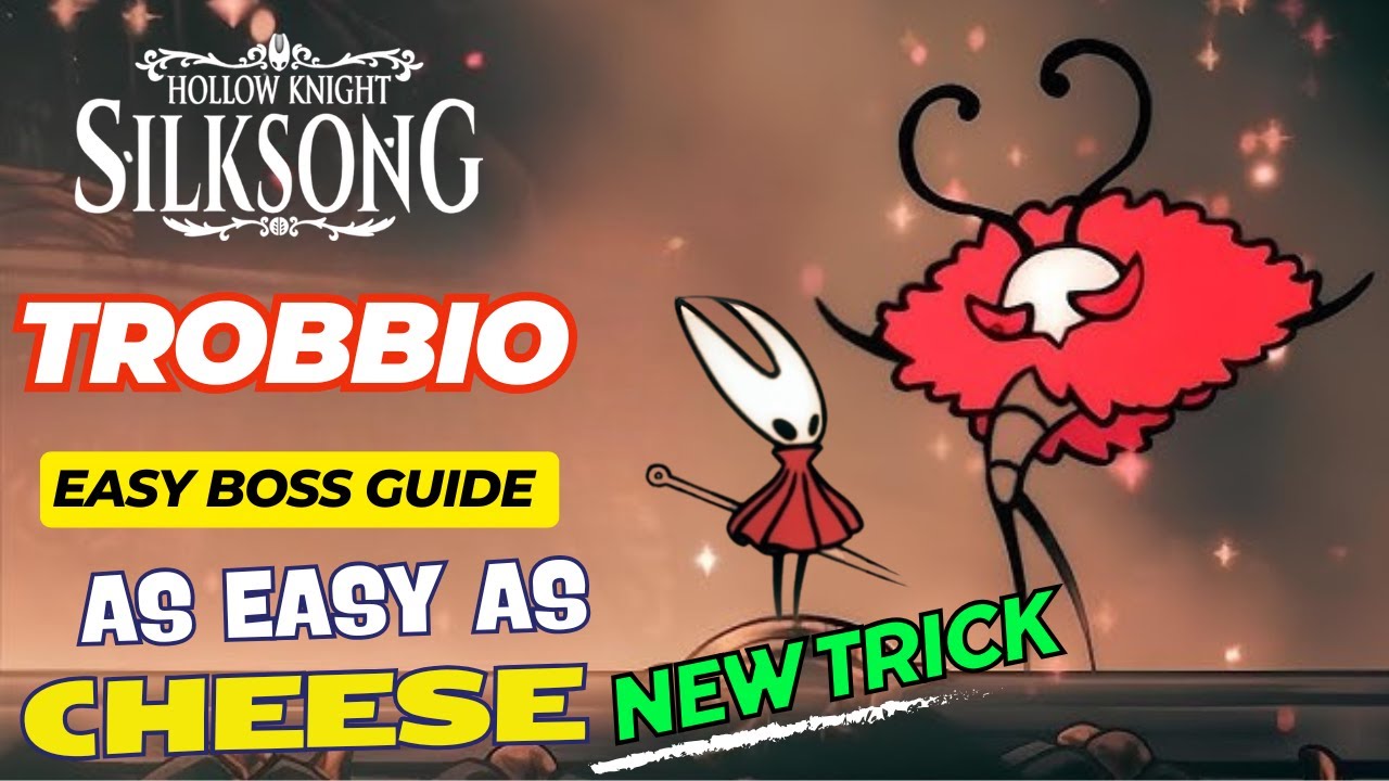 Hollow Knight Silksong — как (очень) легко победить босса Троббио с помощью этого трюка | Руковод...