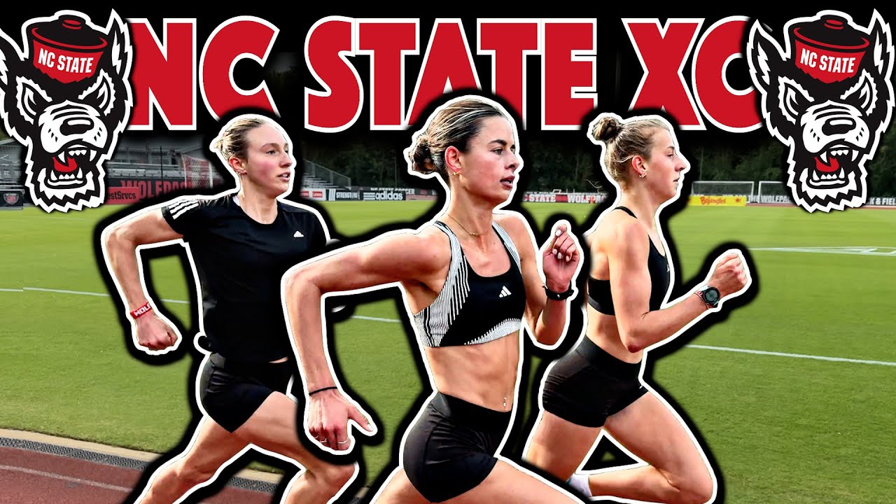 RARE TRACK WORKOUT w/ NC State Women’s XC