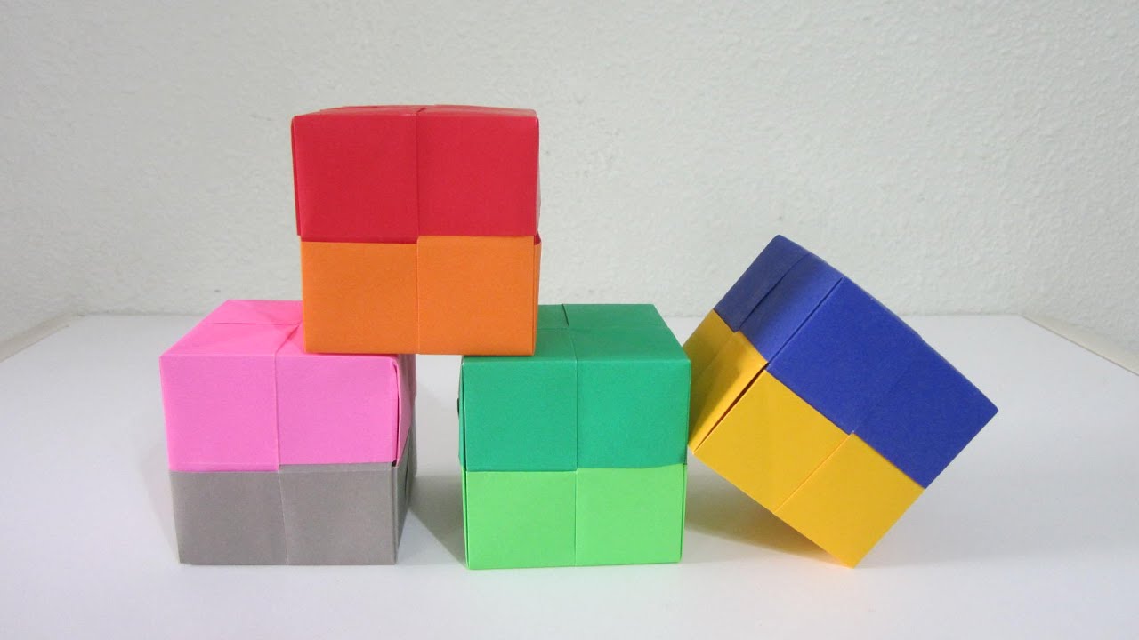 TUTORIAL - How to make a Origami Double Cube (Creator: Nick Robinson)