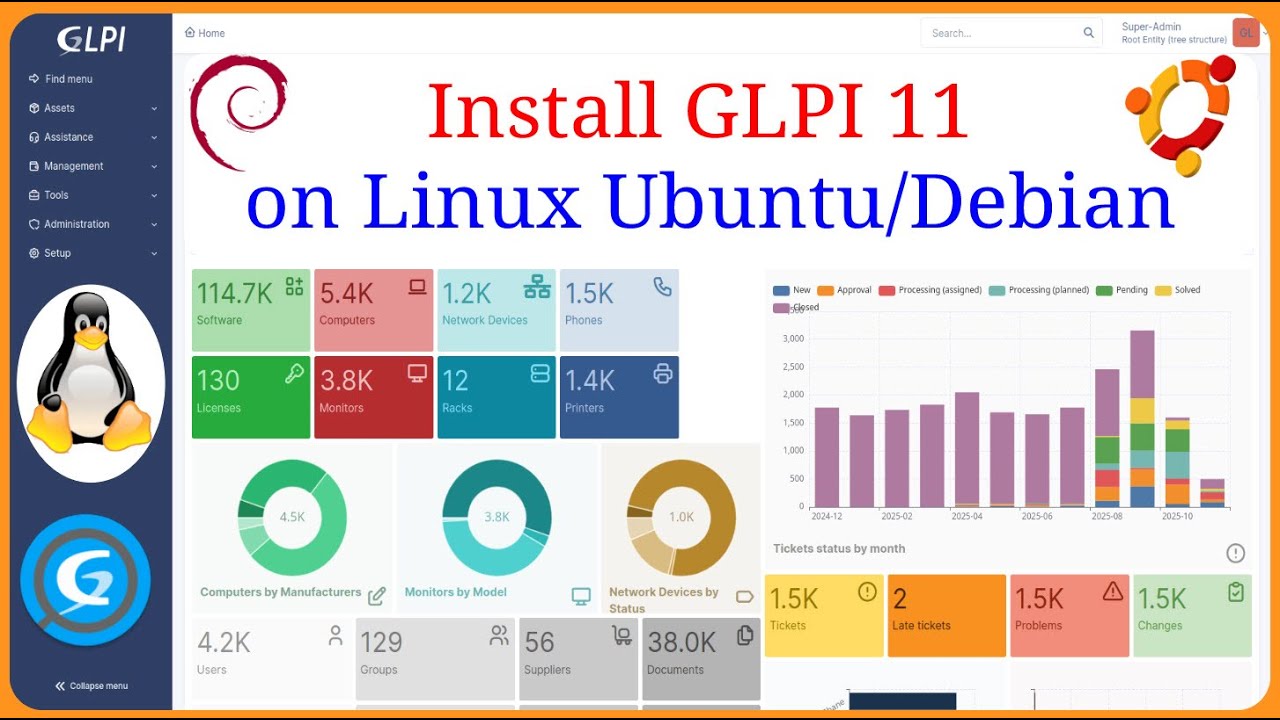 Jak zainstalować GLPI 11 w systemie Ubuntu/Debian &ndash; kompletny przewodnik konfiguracji ITSM (krok ...