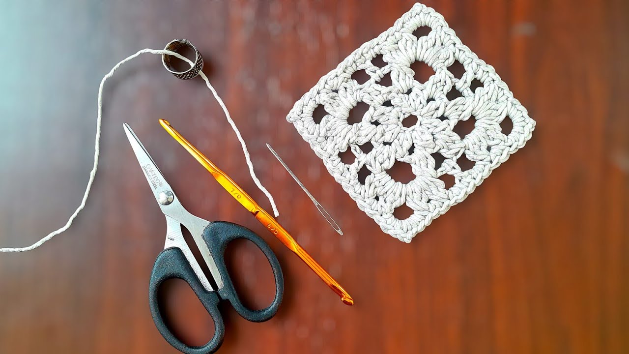 Crochet || Granny Square for beginners very easy