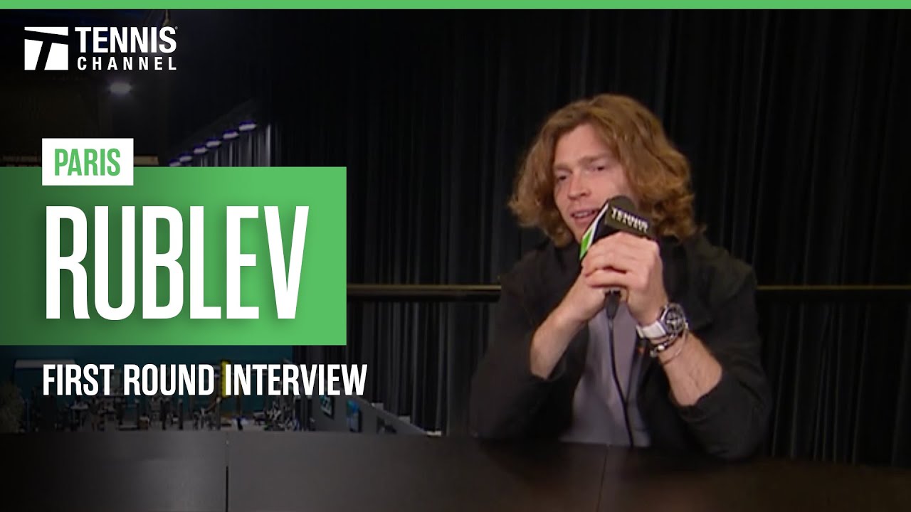 Andrey Rublev Planning on Getting a Haircut Soon | 2025 Paris
