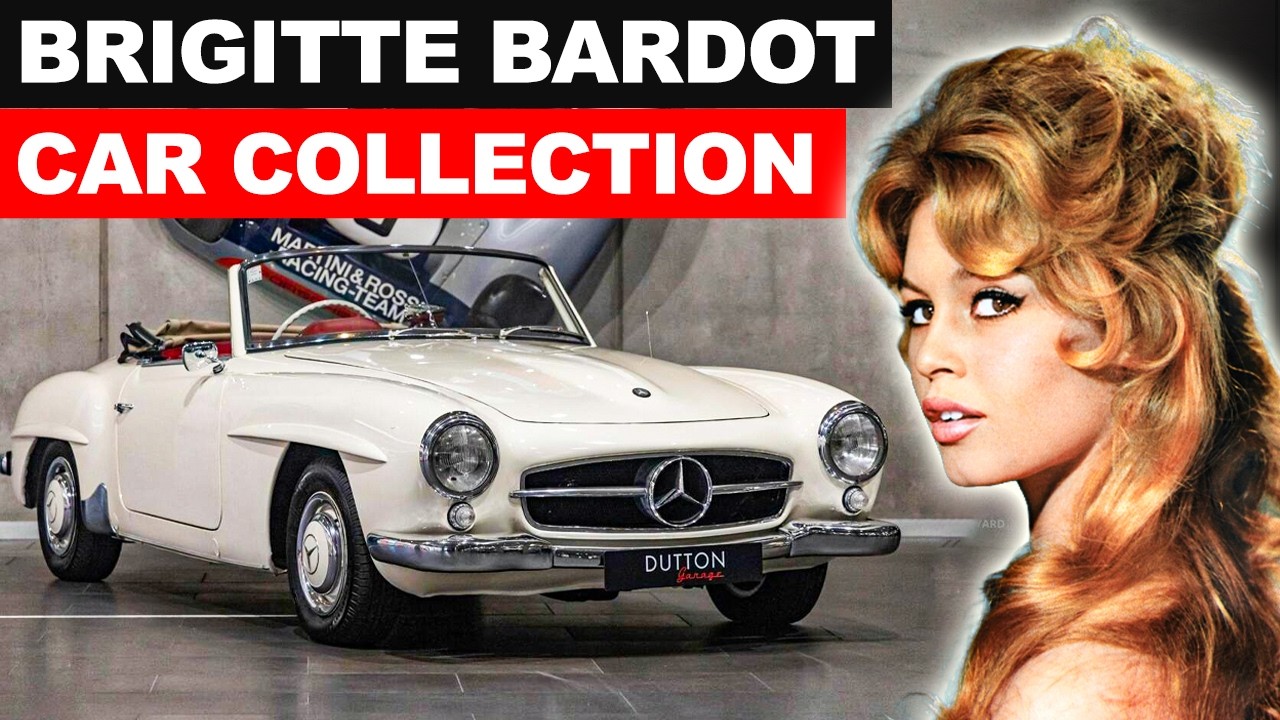 La collection de voitures de Brigitte Bardot
