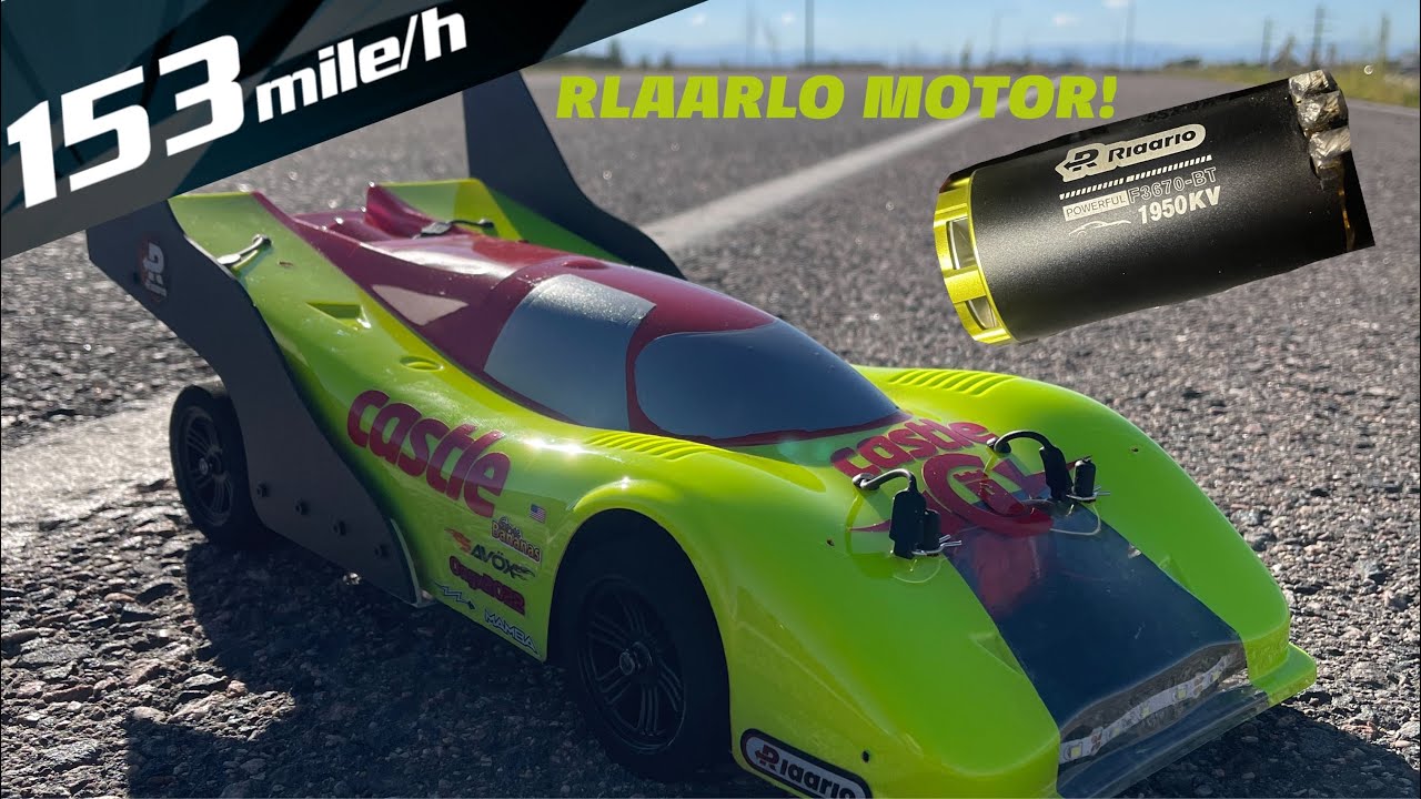 153mph AK917 w/ RLAARLO 3670 motor 