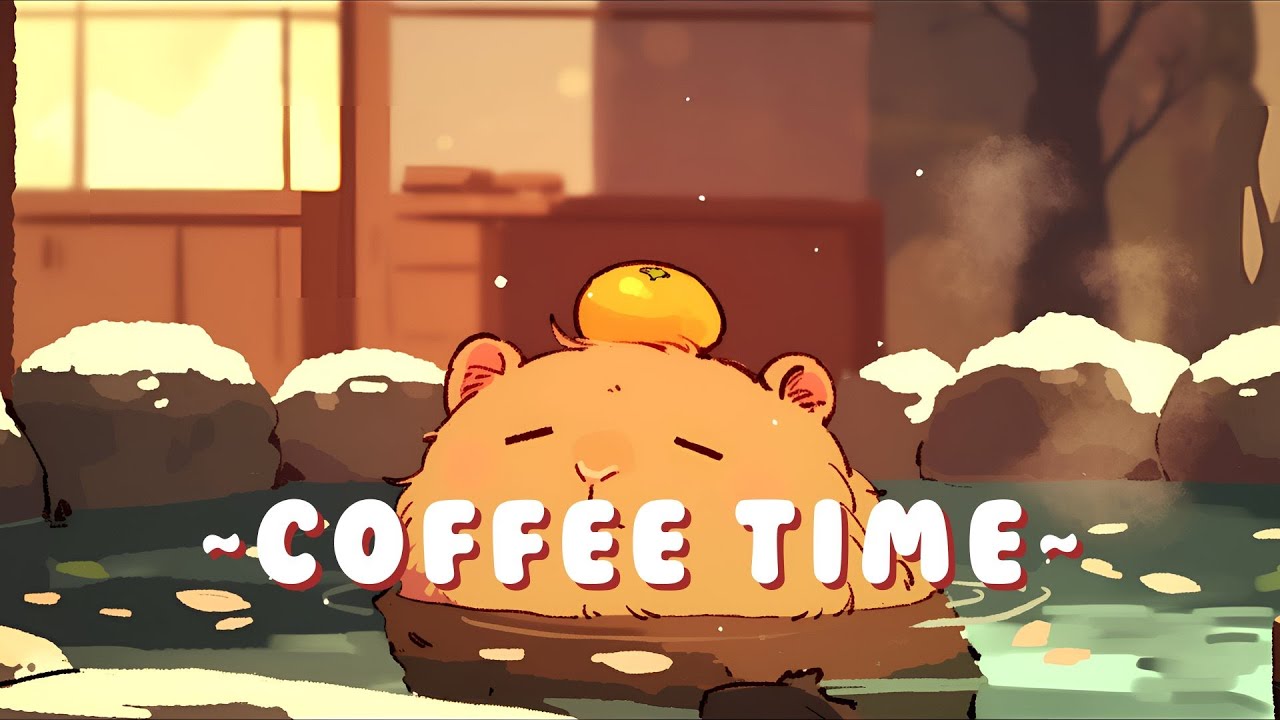 [60 Minutes] Capybara Lofi Zone | Relaxing Beats to Study/Sleep/Chill 🦫 📝