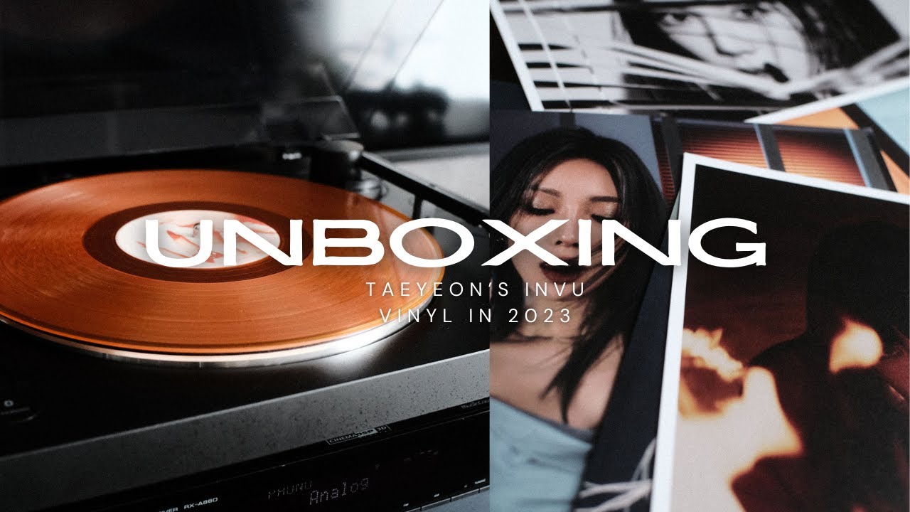 Unboxing TAEYEON's INVU Vinyl in 2023 & Test LP ASMR