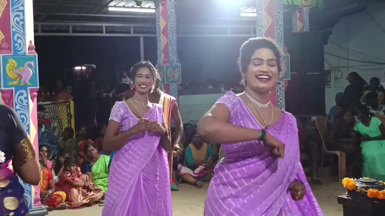 காந்தி சுரேஷ் நையாண்டி மேளம் சுஜி யுவானி தீபா நடனம் காணங்கத்த மீன் வாங்கி பாடல் 🔥💥