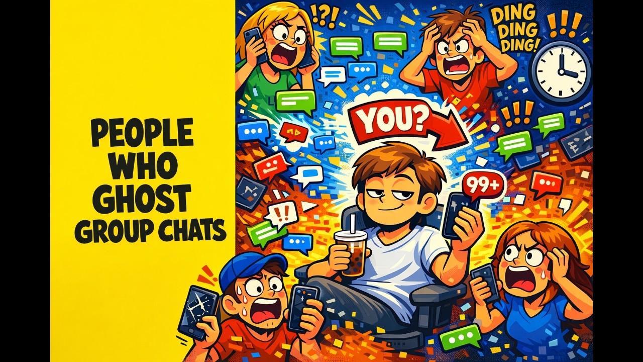 Psychology of People Who Ghost Group Chats