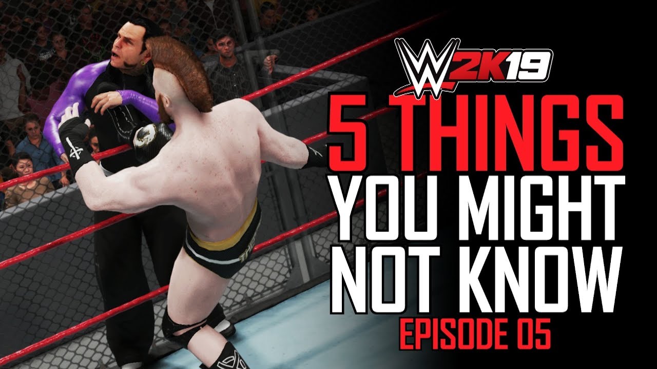 WWE 2K19 5 Things You MIGHT Not Know! #5 (Cage Brogue Kick, Entrance Combos, Updated Moves & More)
