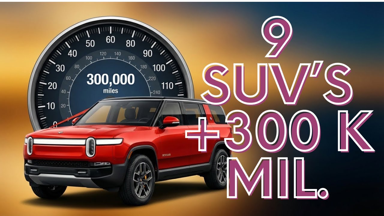9 SUVs That Last 300,000+ Miles (Most Reliable Picks)
