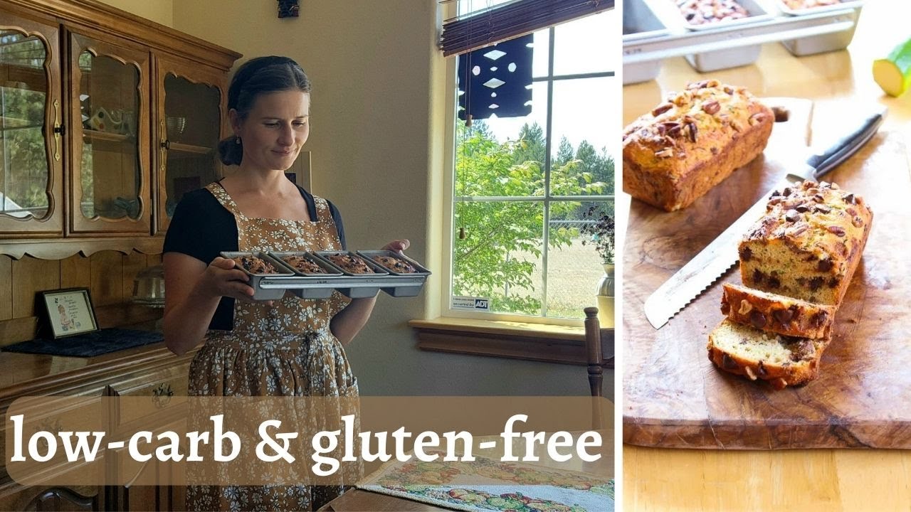 My Best Zucchini Bread | low-carb | almond flour | freezable |