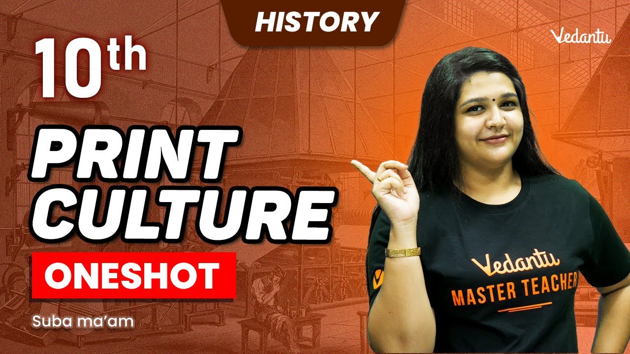 Print Culture Oneshot | Class 10 History | CBSE 2025 | Suba Ma'am