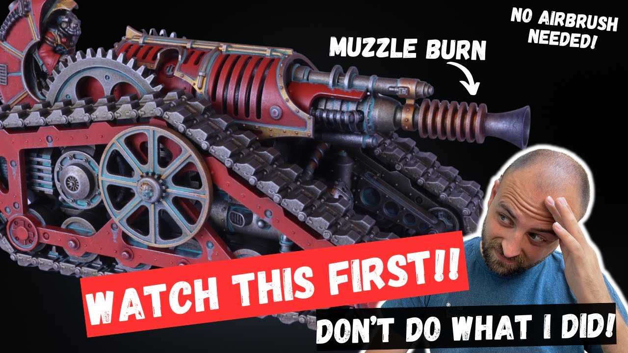 Krios Strike Tank for Mechanicum in The Horus Heresy!