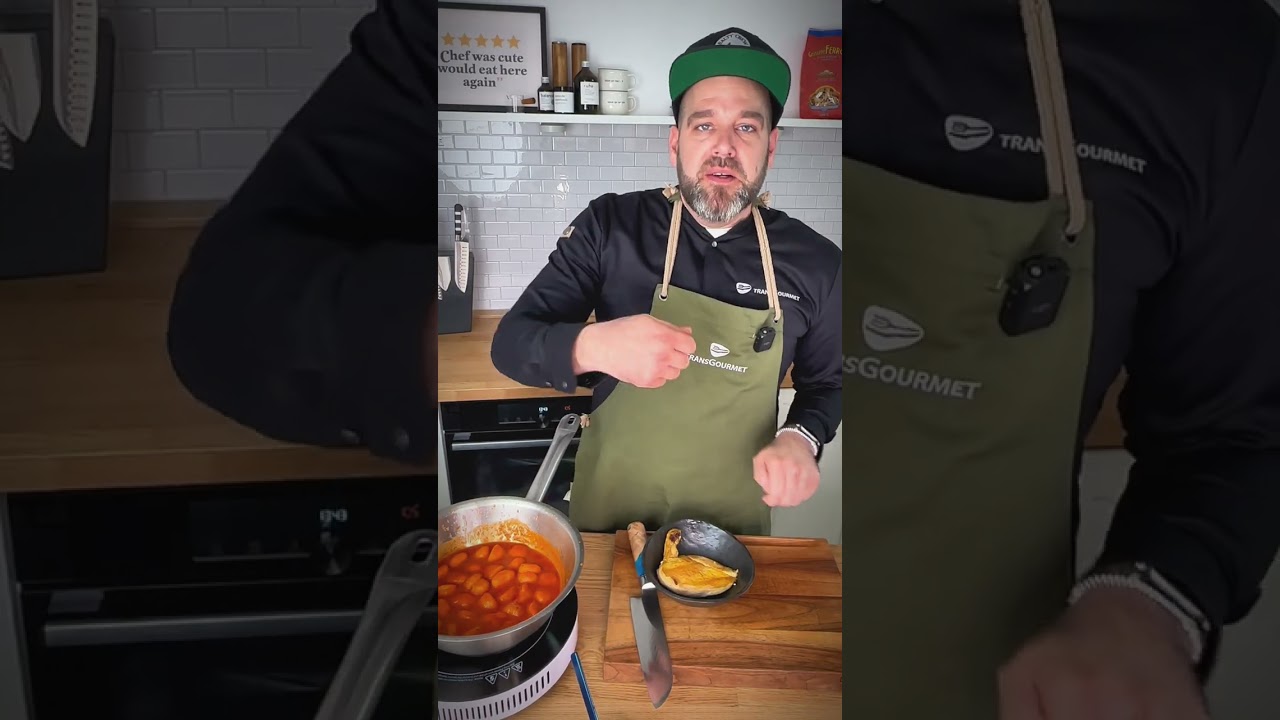 Smart gekocht: Gnocchi in Tomatencreme mit Maispoularde 🍝