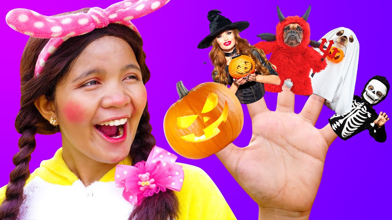 Halloween Finger Family | Fun Halloween Songs and Nursery Rhymes for Kids