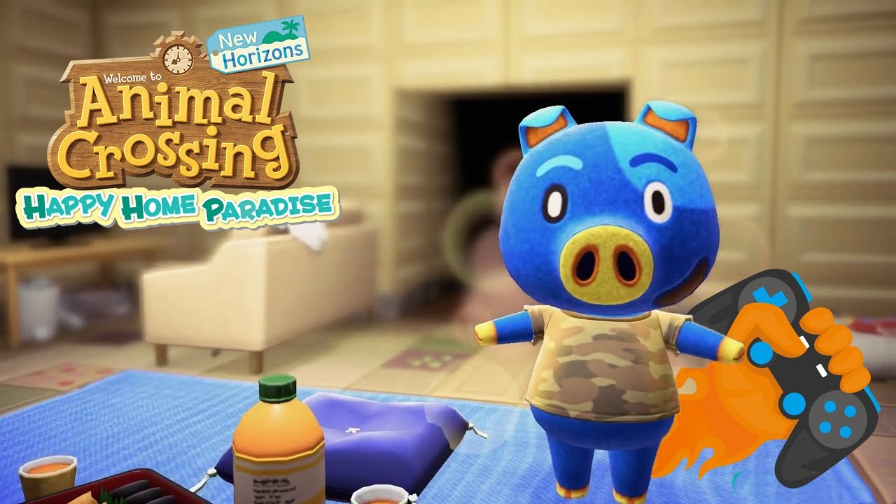 A Place to Sleep and Eat | Hugh | Animal Crossing: Happy Home Paradise