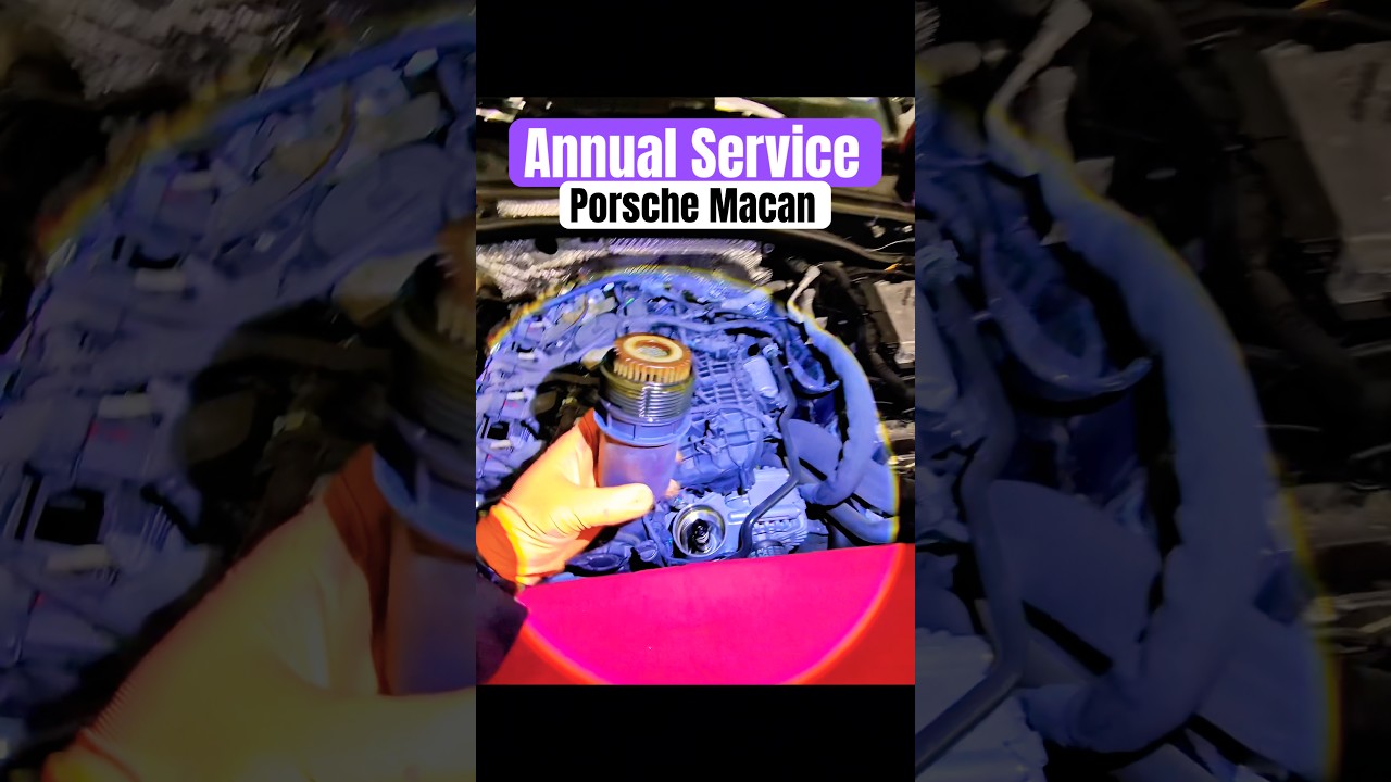 Macan Annual Service #cartok #dealershiplife #porsche