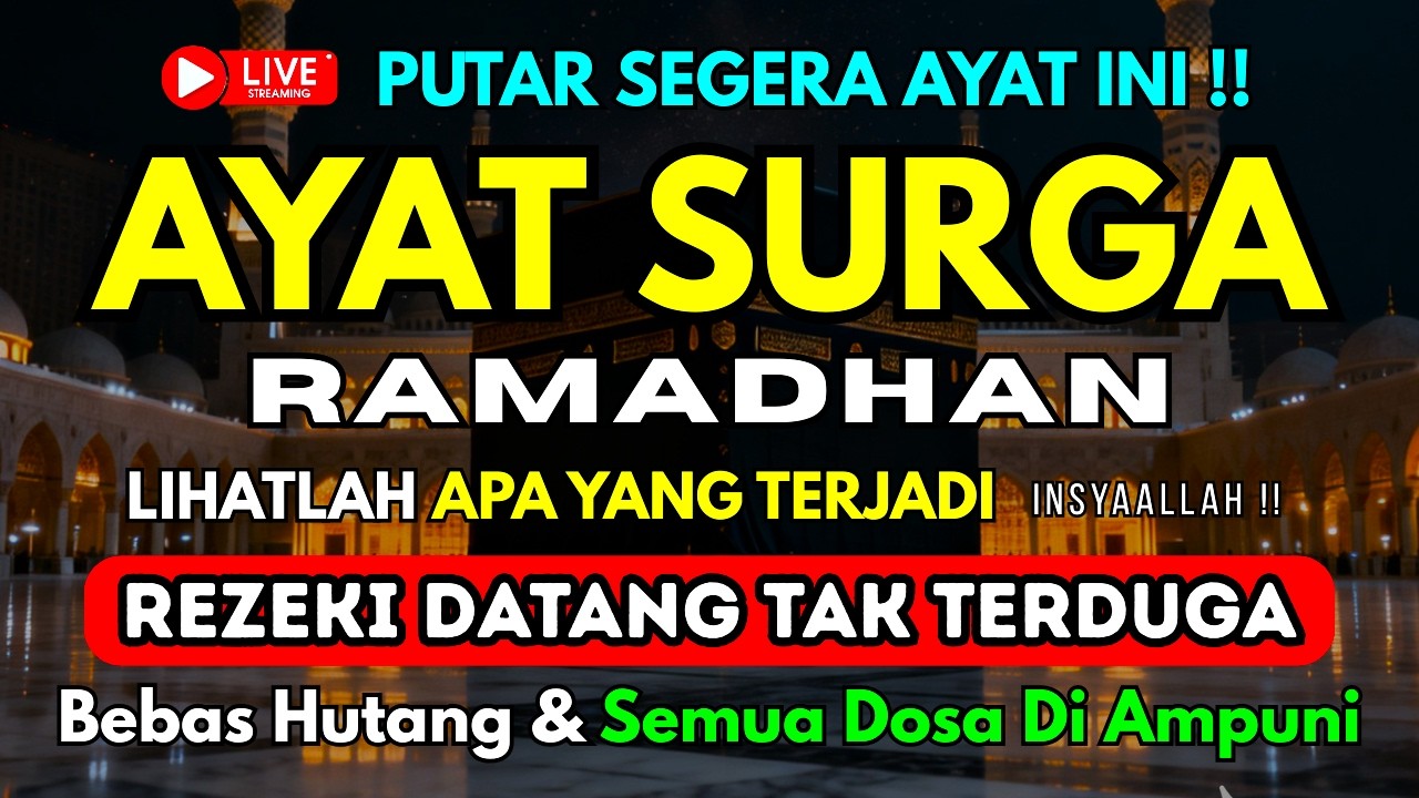 RAHASIA SUKSES... !! Dzikir Sore / Dzikir Petang Rasulullah ﷺ | Pembuka Pintu Rezeki & Penenang Hati