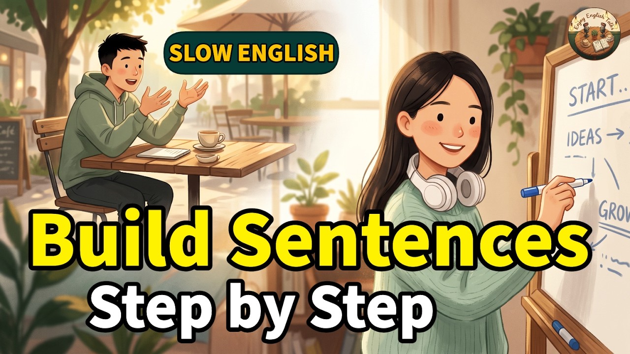 How to Build English Sentences Quickly | 5 Simple Steps | English for Beginners