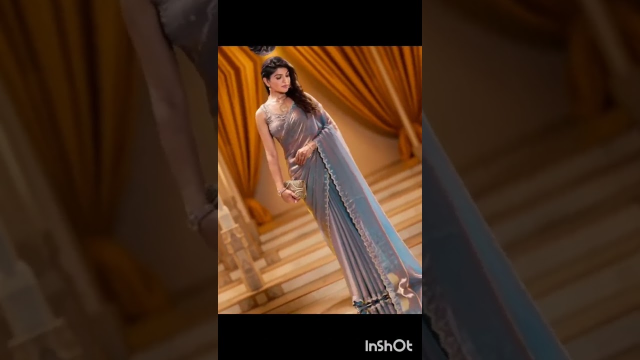 ##Trendy sarees##❤️🫰❤️🫰