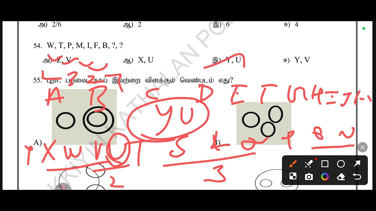 TNUSRB PC 2025 | MODEL EXAM 1 QUESTION PAPER WITH ANSWER | KAKKIYINKATHALAN POLICE ACADEMY 