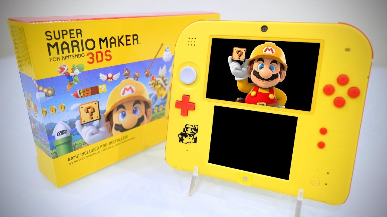 HANDS ON Nintendo 2DS SUPER MARIO MAKER EDITION [UNBOXING]